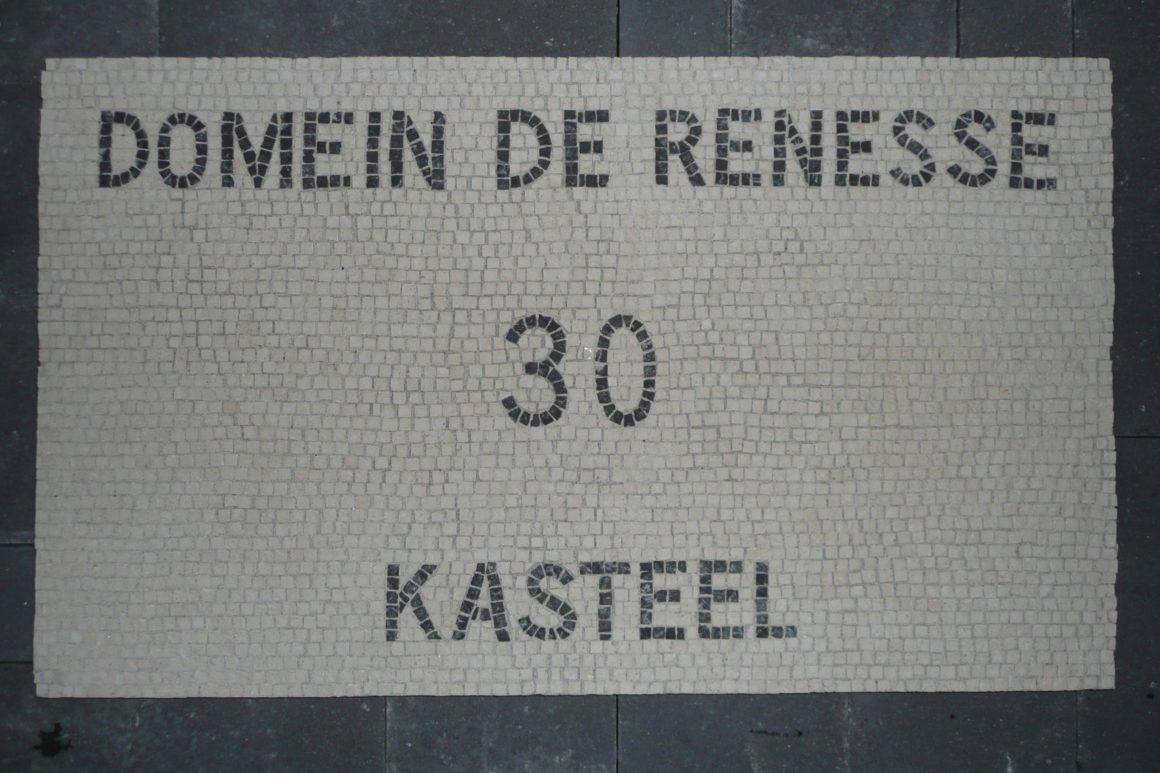 Kasteelmozaïek paneel 2- Domein de Renesse- Oostmalle- marmer-marble-Mozaïekatelier Colorito-Natasja Mulder